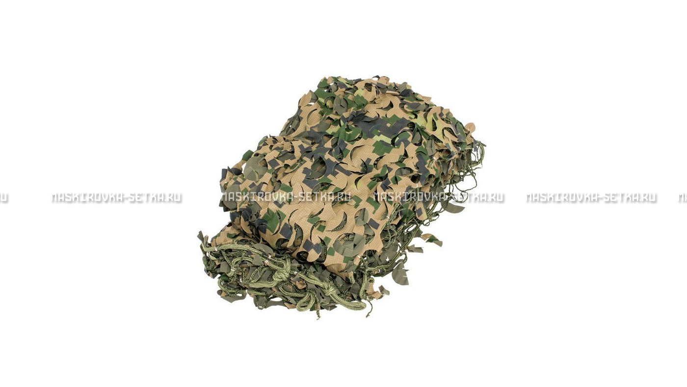 Массеть Camosystems Пейзаж-Профи Лес 3D 1,8х6 м  – купить по цене 7700 руб. в интернет-магазине в городе Новосибирск картинка 6