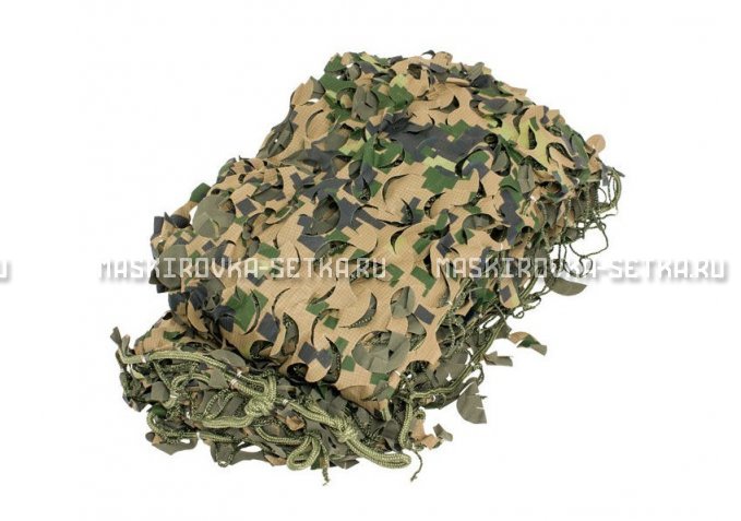 Массеть Camosystems Пейзаж-Профи Лес 3D 1,8х6 м  – купить по цене 7700 руб. в интернет-магазине в городе Новосибирск картинка 1