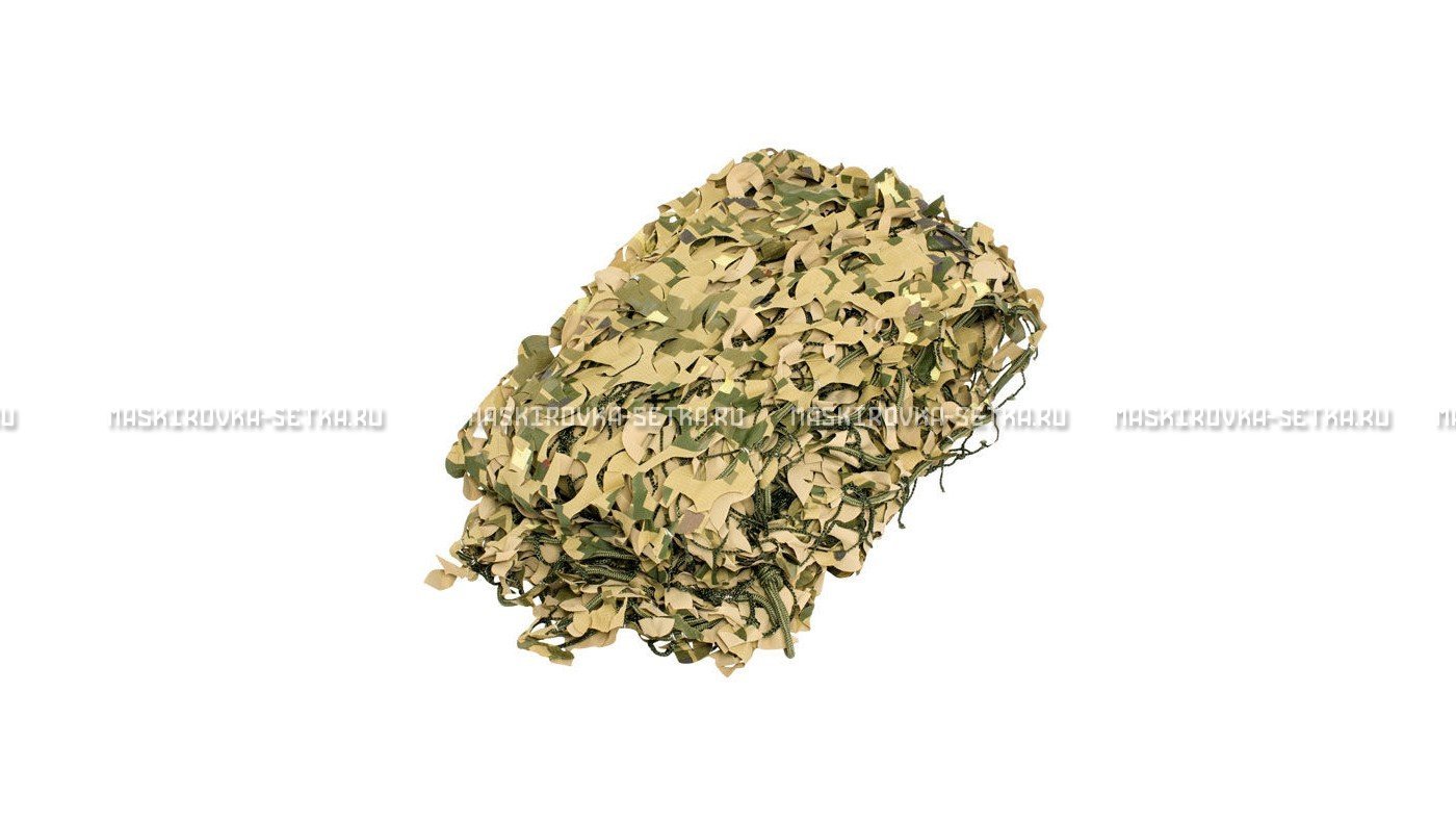 Массеть Camosystems Пейзаж-Профи Милитари 3D 1,8х3 м  – купить по цене 3850 руб. в интернет-магазине в городе Новосибирск картинка 6