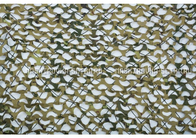 Массеть Camosystems Пейзаж-Профи Милитари 3D 1,8х3 м  – купить по цене 3850 руб. в интернет-магазине в городе Новосибирск картинка 2