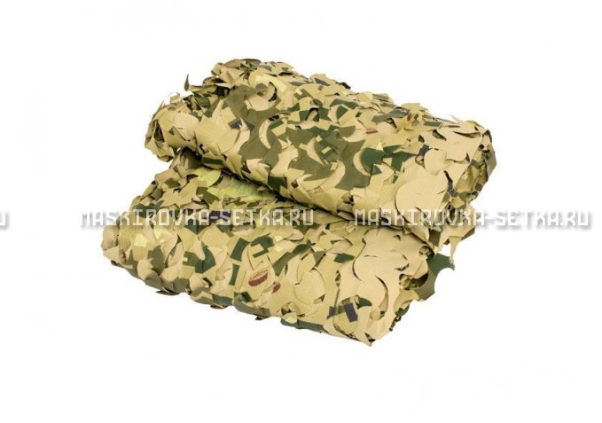 Сетка Camosystems Пейзаж Милитари 3D 2,4х3 м  – купить по цене 3100 руб. в интернет-магазине в городе Новосибирск картинка 1