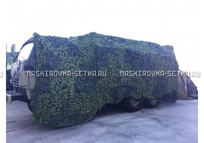 Маскировочная сеть Лес 3х6 м без антипирена – купить по цене 4400 руб. в интернет-магазине в городе Новосибирск картинка 4