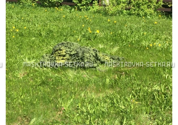 Маскировочная сеть МКТ-3Л Листва 2х6 м – купить по цене 6900 руб. в интернет-магазине в городе Новосибирск картинка 11