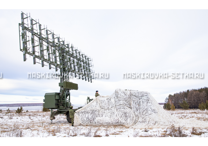 Маскировочный комплект МКТ-2С Снег 12х18 м без АП – купить по цене 58200 руб. в интернет-магазине в городе Новосибирск картинка 9