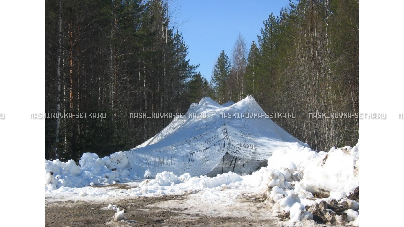 Маскировочная сеть МКТ-2С Снег 3х6 м – купить по цене 4400 руб. в интернет-магазине в городе Новосибирск картинка 18