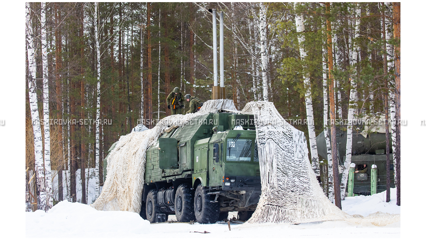 Маскировочный комплект МКТ-2С Снег 12х18 м без АП – купить по цене 58200 руб. в интернет-магазине в городе Новосибирск картинка 28