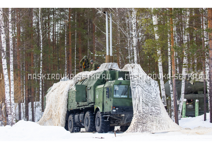 Маскировочный комплект МКТ-2С Снег 12х18 м без АП – купить по цене 58200 руб. в интернет-магазине в городе Новосибирск картинка 5