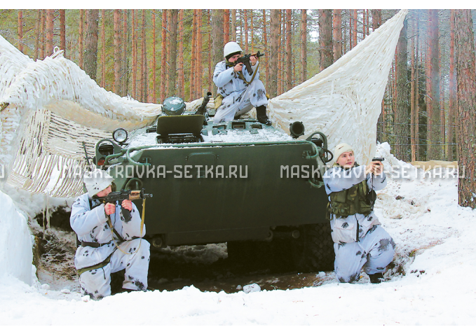Маскировочный комплект МКТ-2С Снег 12х18 м без АП – купить по цене 58200 руб. в интернет-магазине в городе Новосибирск картинка 6