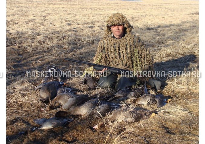 Маскировочная накидка Солома – купить по цене 2400 руб. в интернет-магазине в городе Новосибирск картинка 1