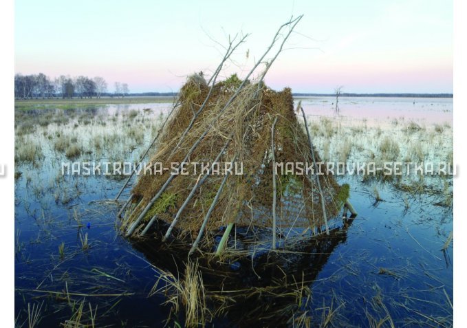 Маскировочная сетка МКТ-3П Солома 2х3 м – купить по цене 3750 руб. в интернет-магазине в городе Новосибирск картинка 3
