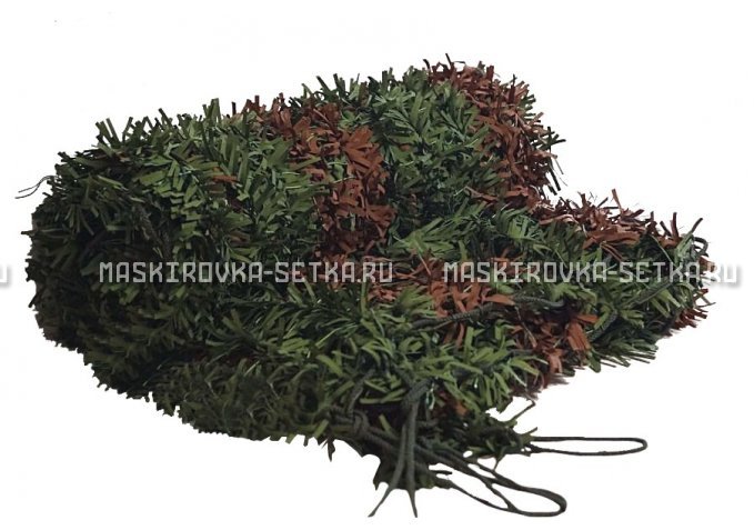 Маскировочная сеть Зеленя 2х3 м (зелено-коричневая) – купить по цене 3200 руб. в интернет-магазине в городе Новосибирск картинка 5